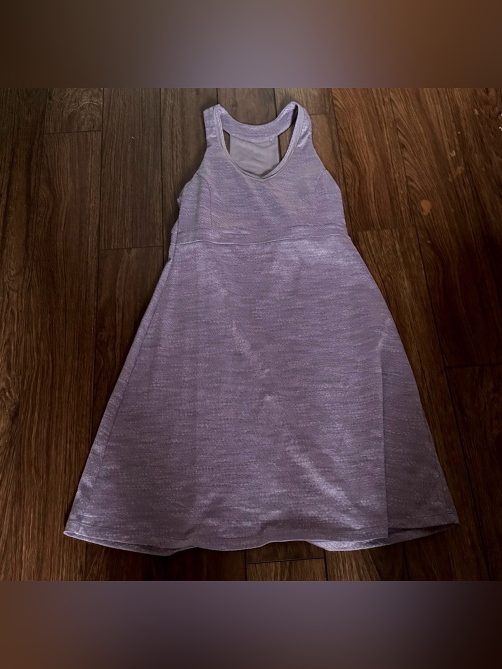 Mondetta performance purple racerback athletic dress